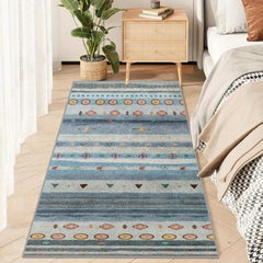 Fluffy Faux Wool Area Rug Soft Bedroom Carpet Washable Living Room