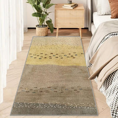 Fluffy Faux Wool Area Rug Soft Bedroom Carpet Washable Living Room