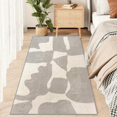 Fluffy Faux Wool Area Rug Soft Bedroom Carpet Washable Living Room