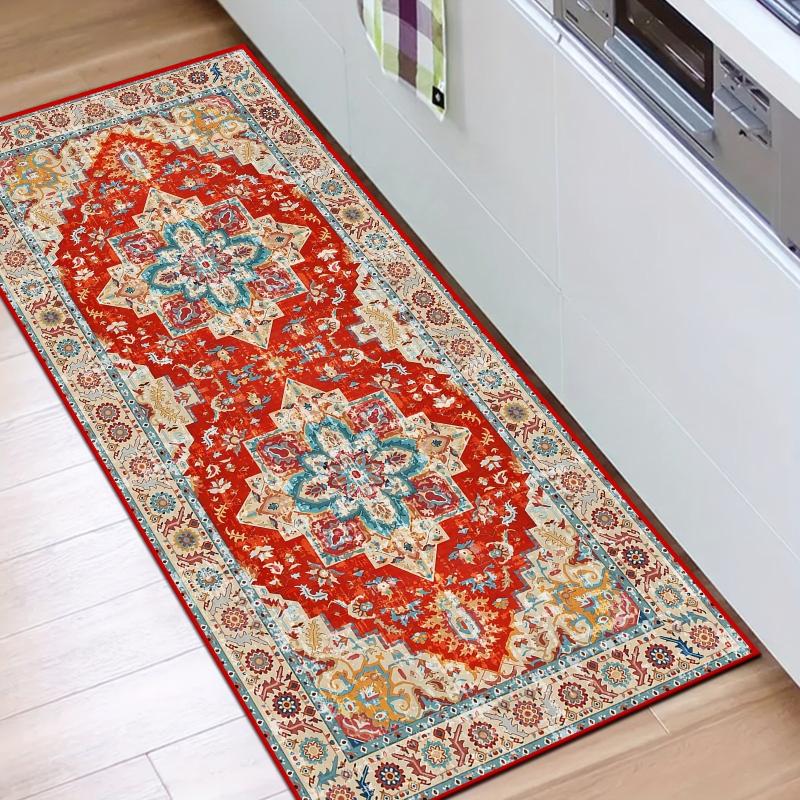Vintage Persian Style Kitchen Rug - Anti Fatigue Floor Mat