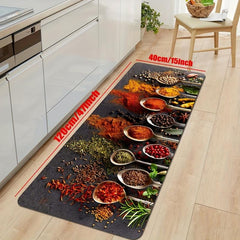 Modern Kitchen Floor Mat Anti Slip Area Rug Floor Carpet Bathroom Living Room