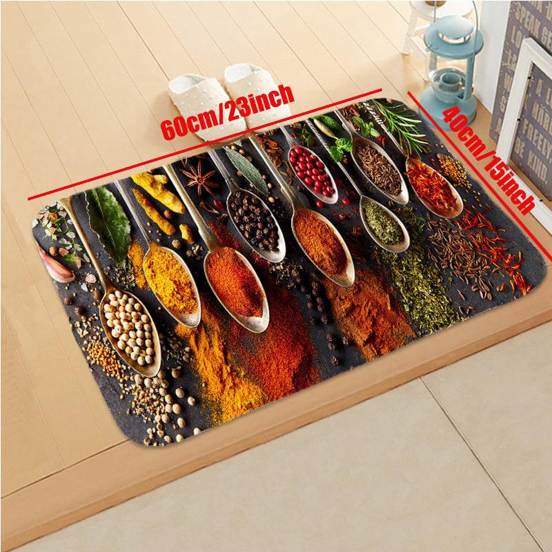 Modern Kitchen Floor Mat Anti Slip Area Rug Floor Carpet Bathroom Living Room