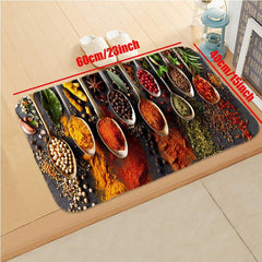 Modern Kitchen Floor Mat Anti Slip Area Rug Floor Carpet Bathroom Living Room