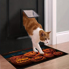 Halloween Pumpkin Area Rug Non-slip Soft Mat