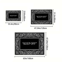 Soft & Durable Polyester Washable Area Rug for Living Room & Bedroom