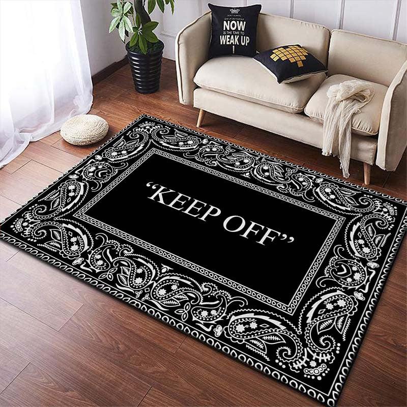Soft & Durable Polyester Washable Area Rug for Living Room & Bedroom