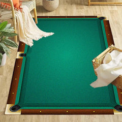 Non Slip Waterproof Billiards Pool Doormat Rug 47x62in
