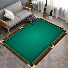 Non Slip Waterproof Billiards Pool Doormat Rug 47x62in