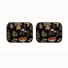 4pcs Hippie Mushroom Boho Car Mats, Perfect Gift for Daughter