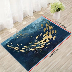 Dolphin Print Floor Mat Anti-slip Entrance Doormat