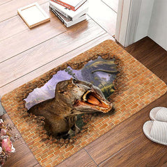 Dinosaur Pattern Rug Home Office Bedroom Living Room Carpet