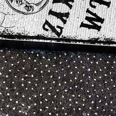 Halloween Gothic Rug Vintage Pattern Soft Washable Area Rug Non Slip Durable