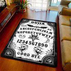 Halloween Gothic Rug Vintage Pattern Soft Washable Area Rug Non Slip Durable