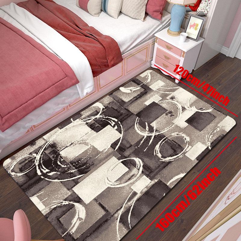 Soft Non Slip Geometric Area Rug Living Room Bedroom Game Room Decor