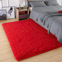 Soft Plush Shag Area Rugs for Living Room Fluffy Shaggy Floor Carpet