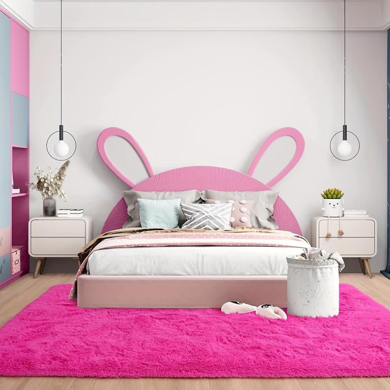 Soft Plush Shag Area Rugs for Living Room Fluffy Shaggy Floor Carpet