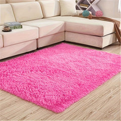 Soft Plush Shag Area Rugs for Living Room Fluffy Shaggy Floor Carpet