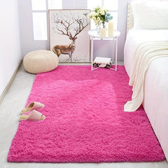 Soft Plush Shag Area Rugs for Living Room Fluffy Shaggy Floor Carpet