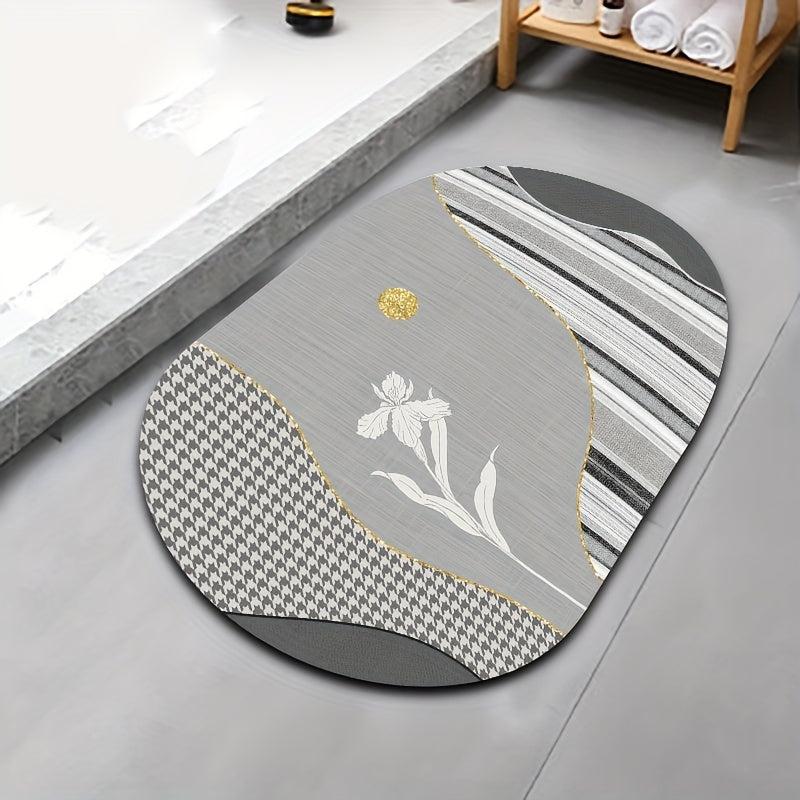 Non Slip Bathroom Floor Mat Indoor/Outdoor Use Soft Comfortable Protects Floors
