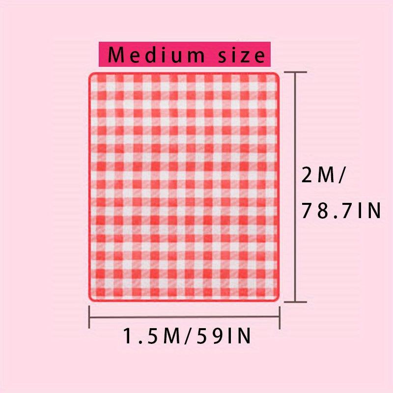 Waterproof Picnic Blanket Sand Proof Handy Portable Large Mat Red
