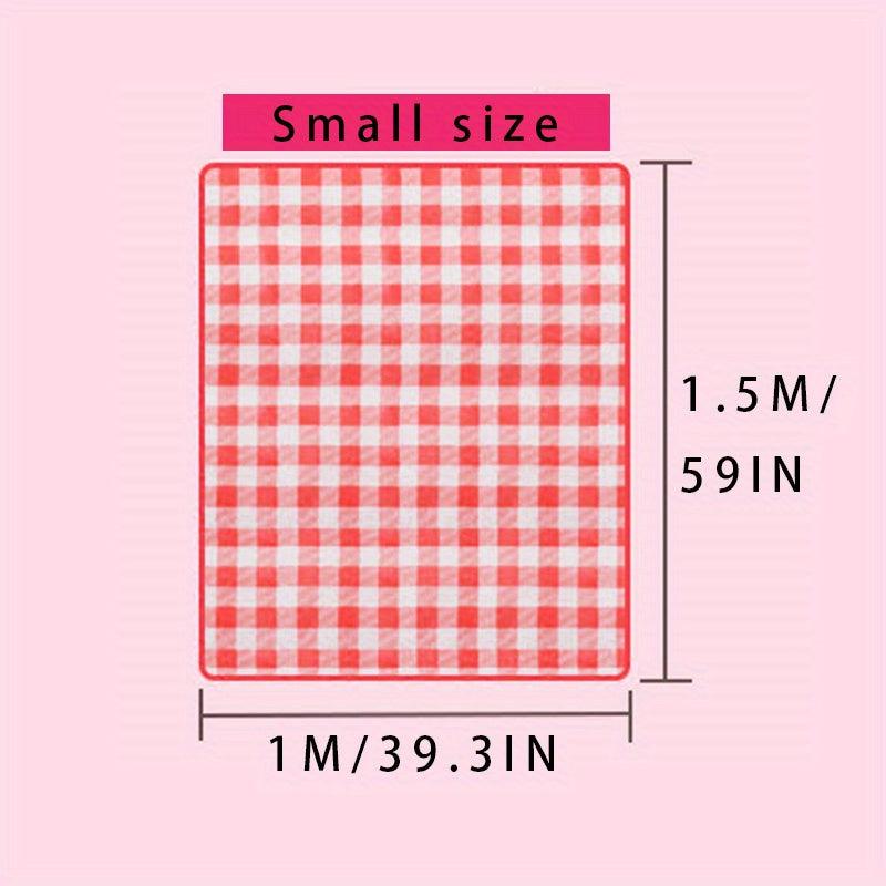 Waterproof Picnic Blanket Sand Proof Handy Portable Large Mat Red