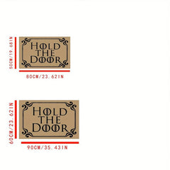 Funny Welcome Indoor Door Mats Hold The Door Personalized Kitchen Rugs