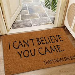 Modern Geometric Welcome Mat 23.6x15.7inch