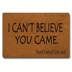 Modern Geometric Welcome Mat 23.6x15.7inch