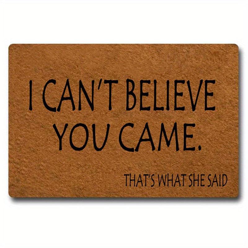 Modern Geometric Welcome Mat 23.6x15.7inch