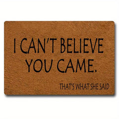 Modern Geometric Welcome Mat 23.6x15.7inch