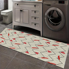 Soft Cashmere Bathroom Mat Absorbent Rug