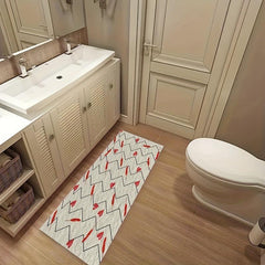 Soft Cashmere Bathroom Mat Absorbent Rug