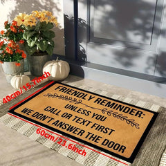 Modern Geometric Indoor Outdoor Entrance Mat