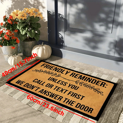 Modern Geometric Indoor Outdoor Entrance Mat