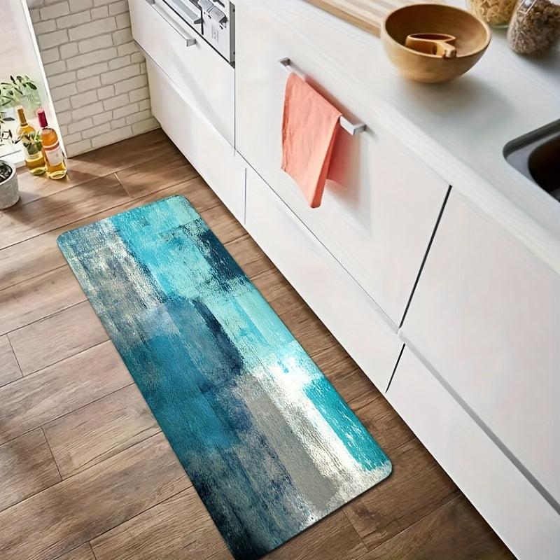 Soft Kitchen Rug Anti Fatigue Waterproof Non Slip Set Runner Bedside Carpet