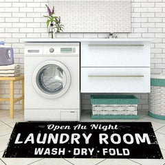 Laundry Room Floor Mat Soft Non Slip Bath Rug Washable Area Rug Door Carpet