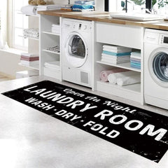 Laundry Room Floor Mat Soft Non Slip Bath Rug Washable Area Rug Door Carpet