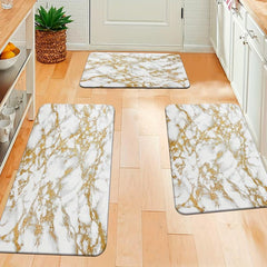 Soft Kitchen Rug Abstract Waterproof Runner Absorbent Washable Carpet