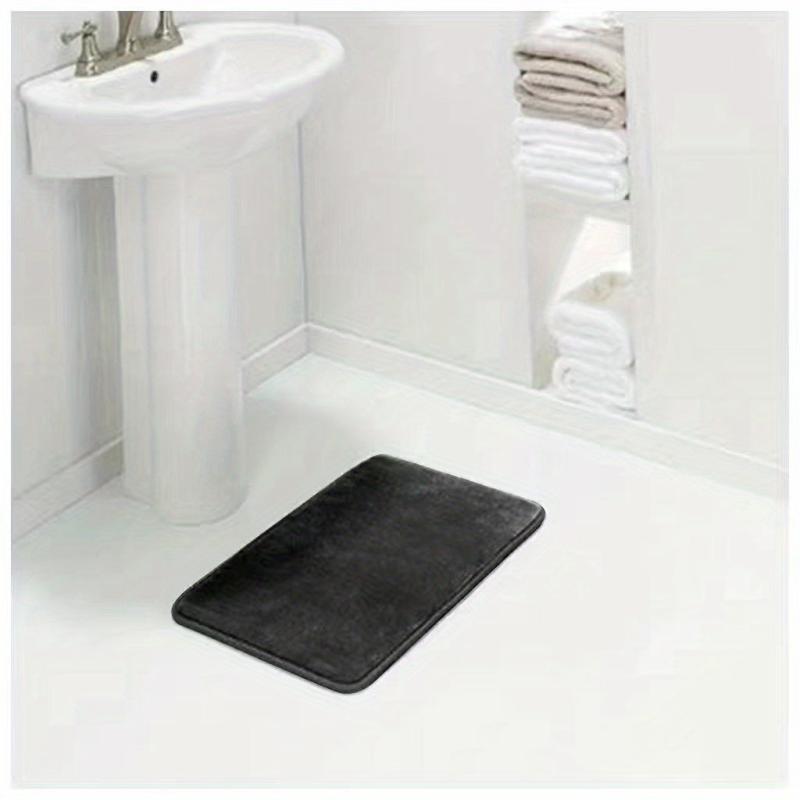Soft Non Slip Absorbent Bath Mat Machine Washable Shower Carpet