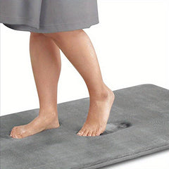 Soft Non Slip Absorbent Bath Mat Machine Washable Shower Carpet
