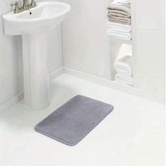 Soft Non Slip Absorbent Bath Mat Machine Washable Shower Carpet