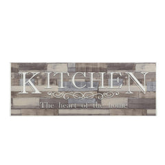 Slogan Graphic Kitchen Rug Anti-slip Mat