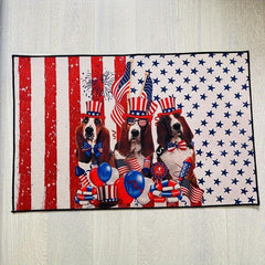 American Independence Rug Absorbent Non-slip Entry Floor Mat