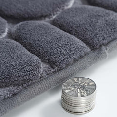 Memory Foam Bath Rug Non Slip Water Absorbent Washable Bathroom Mat