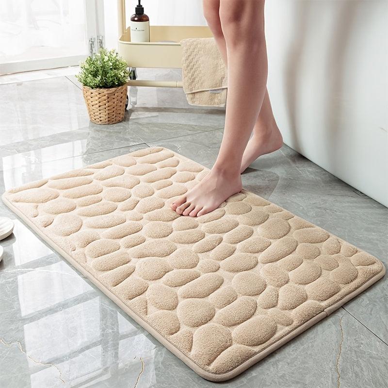 Memory Foam Bath Rug Non Slip Water Absorbent Washable Bathroom Mat
