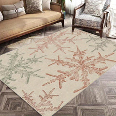 Christmas Abstract Pattern Door Mat Soft Carpet