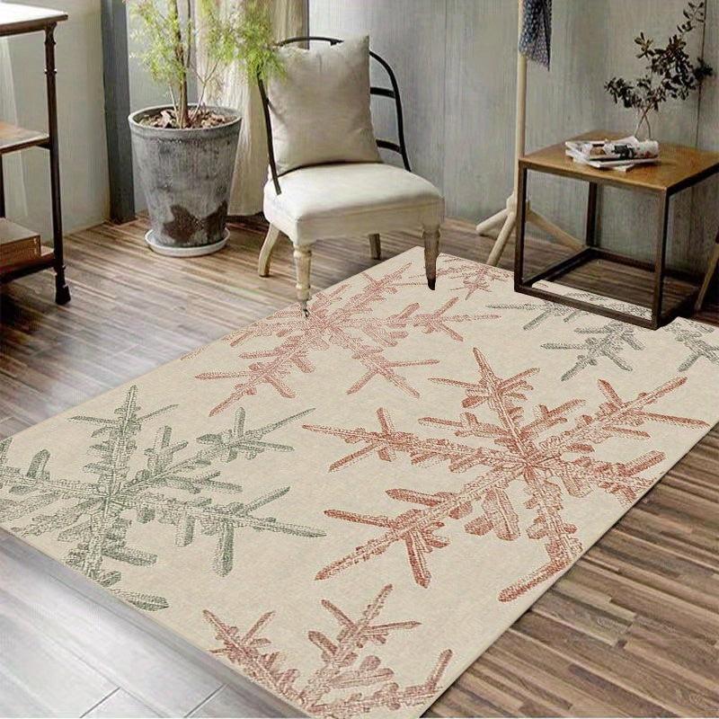 Christmas Abstract Pattern Door Mat Soft Carpet