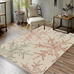 Christmas Abstract Pattern Door Mat Soft Carpet