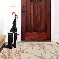 Christmas Abstract Pattern Door Mat Soft Carpet