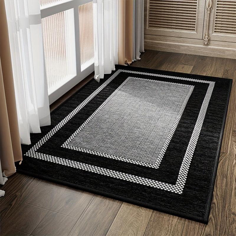 Absorbent Kitchen Rugs Doormat Washable Anti Skid Rubber Backing
